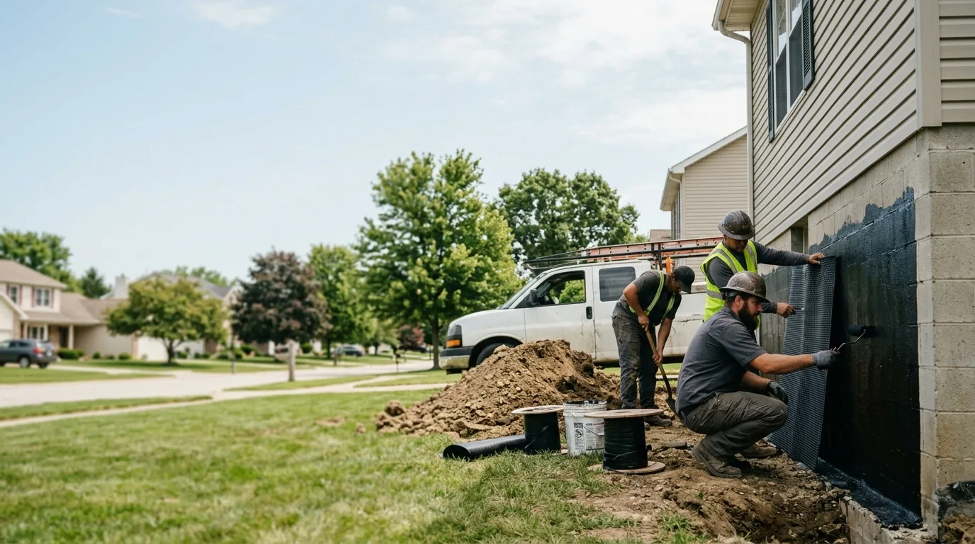 Basement Waterproofing in Donahue, IA near me